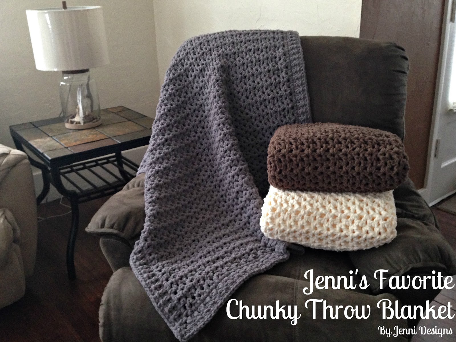 By Jenni Designs: Free Crochet Pattern: Jenni's Favorite Chunky